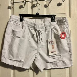 YMI white shorts